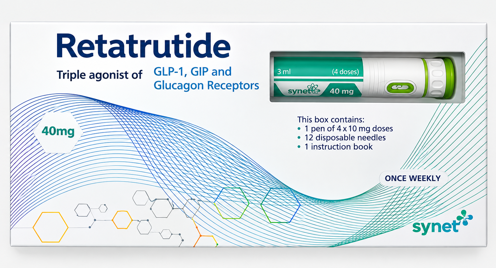 Retatrutide Synedica 40 mg